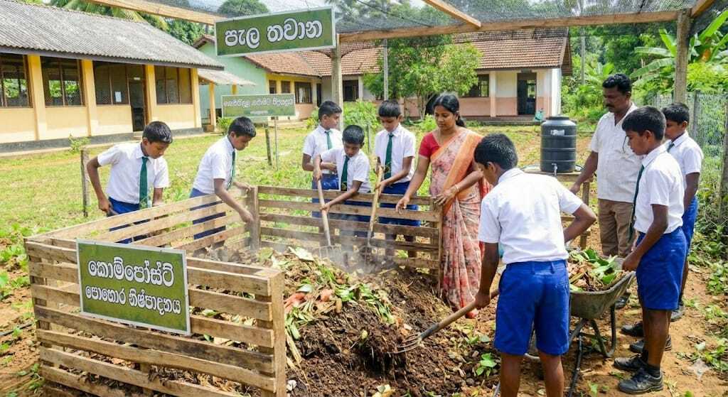 කොම්පෝස්ට් සෑදීම