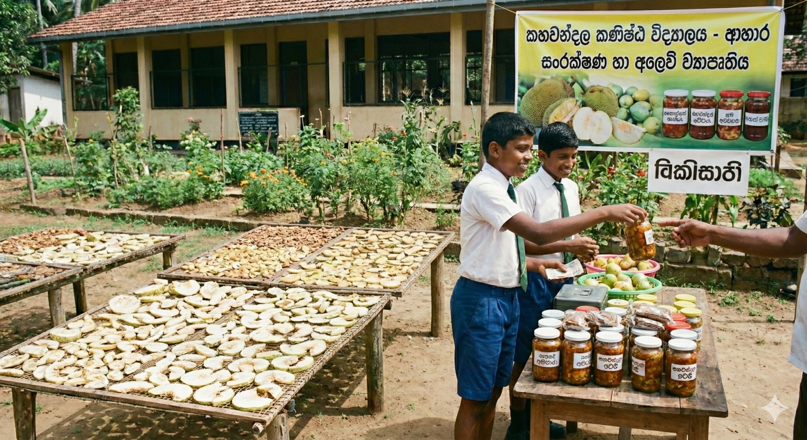 වියළන ලද කොස් කැබලි